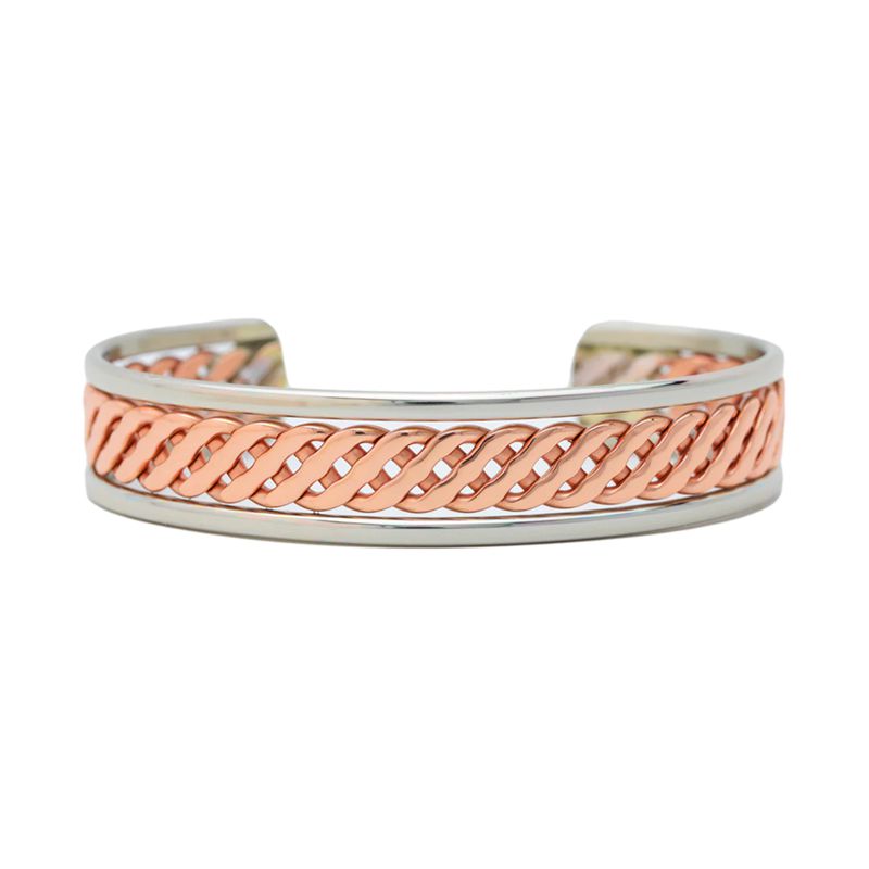 Celtic Copper Bracelet w/Magnets #789 - Click Image to Close